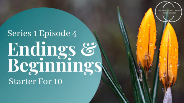 Endings and beginnings